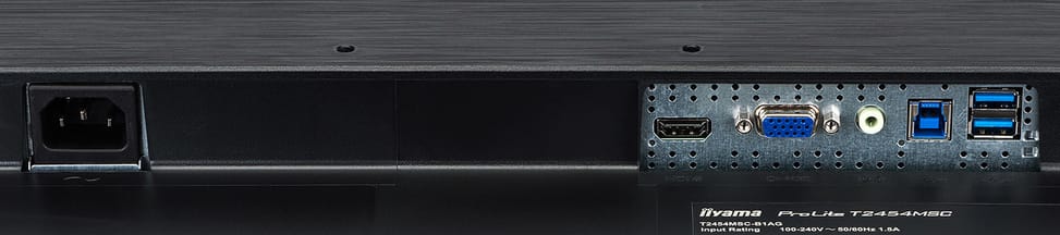 iiyama ProLite T2454MSC-B1AG écran plat de PC 60,5 cm (23.8") 1920 x 1080 pixels Full HD LED Écran tactile Multi-utilisateur — image 4