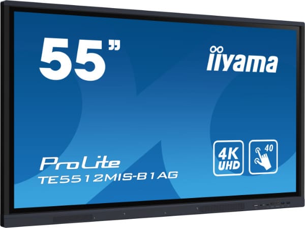 iiyama TE5512MIS-B1AG affichage de messages Panneau plat de signalisation numérique 139,7 cm (55") LED Wifi 400 cd/m² 4K Ultra — image 3