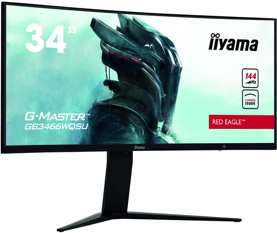 iiyama G-MASTER GB3466WQSU-B1 LED display 86,4 cm (34") 3440 x 1440 pixels UltraWide Quad HD Noir (GB3466WQSU-B1) — image 2