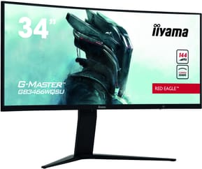 iiyama G-MASTER GB3466WQSU-B1 LED display 86,4 cm (34") 3440 x 1440 pixels UltraWide Quad HD Noir (GB3466WQSU-B1) — image 2