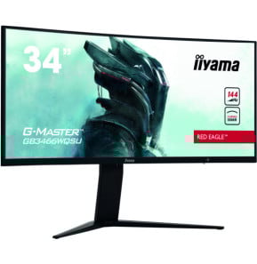 iiyama G-MASTER GB3466WQSU-B1 LED display 86,4 cm (34") 3440 x 1440 pixels UltraWide Quad HD Noir (GB3466WQSU-B1)