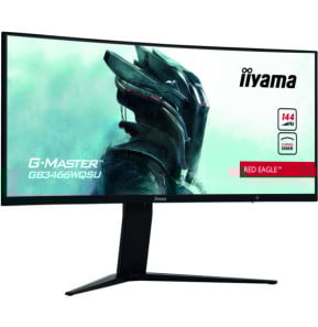 iiyama G-MASTER GB3466WQSU-B1 LED display 86,4 cm (34") 3440 x 1440 pixels UltraWide Quad HD Noir (GB3466WQSU-B1)