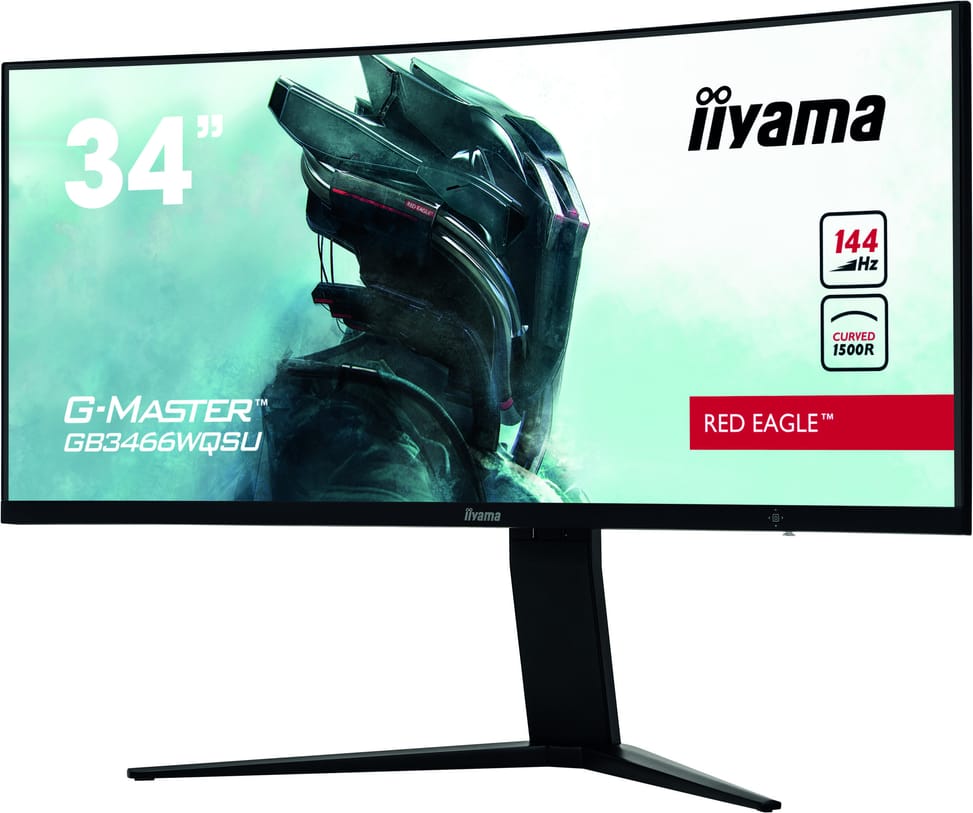 iiyama G-MASTER GB3466WQSU-B1 LED display 86,4 cm (34") 3440 x 1440 pixels UltraWide Quad HD Noir (GB3466WQSU-B1) — image 4