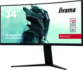 iiyama G-MASTER GB3466WQSU-B1 LED display 86,4 cm (34") 3440 x 1440 pixels UltraWide Quad HD Noir (GB3466WQSU-B1) — image 4