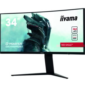 iiyama G-MASTER GB3466WQSU-B1 LED display 86,4 cm (34") 3440 x 1440 pixels UltraWide Quad HD Noir (GB3466WQSU-B1)