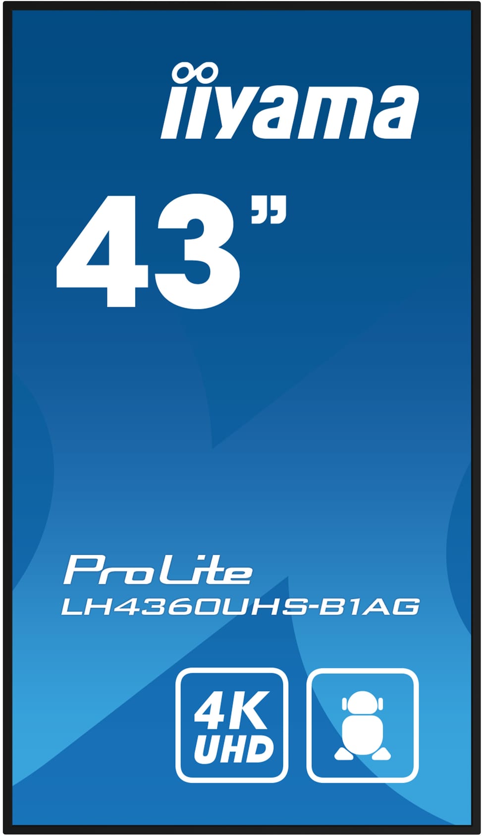 iiyama PROLITE Carte A numérique 108 cm (42.5") LED Wifi 500 cd/m² 4K Ultra HD Noir Intégré dans le processeur Android 11 24/7 — image 5