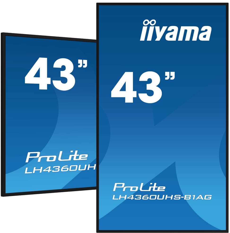 iiyama PROLITE Carte A numérique 108 cm (42.5") LED Wifi 500 cd/m² 4K Ultra HD Noir Intégré dans le processeur Android 11 24/7 — image 7