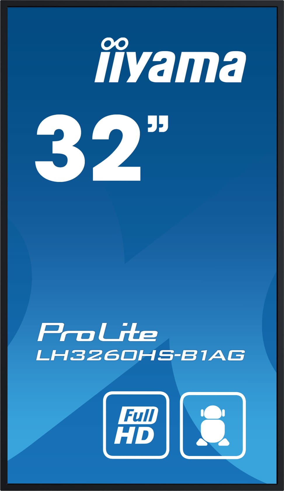 iiyama PROLITE Carte A numérique 80 cm (31.5") LED Wifi 500 cd/m² Full HD Noir Intégré dans le processeur Android 11 24/7 — image 5