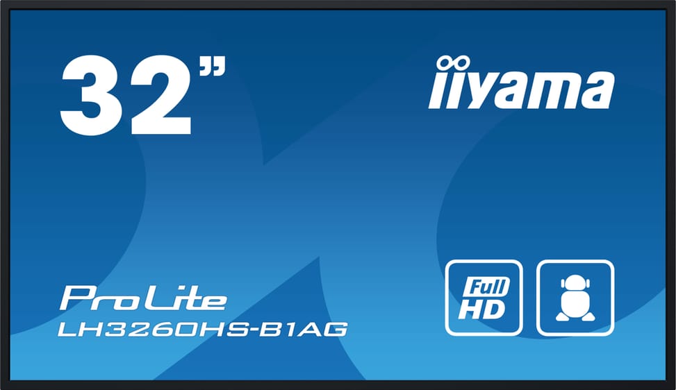 iiyama PROLITE Carte A numérique 80 cm (31.5") LED Wifi 500 cd/m² Full HD Noir Intégré dans le processeur Android 11 24/7 — image 6