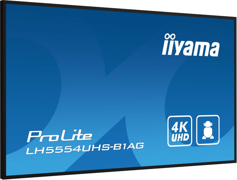 iiyama LH5554UHS-B1AG affichage de messages Panneau plat de signalisation numérique 138,7 cm (54.6") LCD Wifi 500 cd/m² 4K — image 6