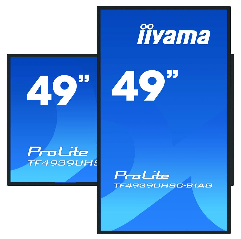 iiyama ProLite TF4939UHSC-B1AG écran plat de PC 124,5 cm (49") 3840 x 2160 pixels 4K Ultra HD LED Écran tactile — image 3