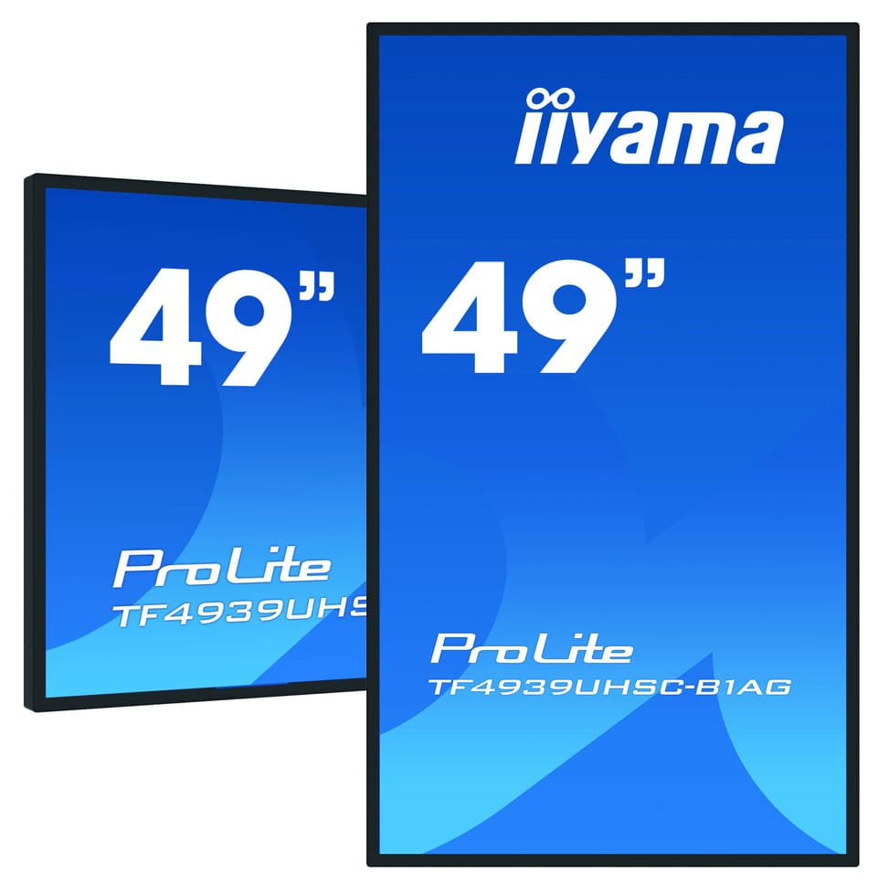 iiyama ProLite TF4939UHSC-B1AG écran plat de PC 124,5 cm (49") 3840 x 2160 pixels 4K Ultra HD LED Écran tactile — image 5