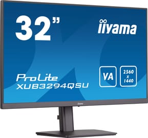 iiyama ProLite XUB3294QSU-B1 écran plat de PC 80 cm (31.5") 2560 x 1440 pixels Wide Quad HD LCD Noir (XUB3294QSU-B1) — image 3