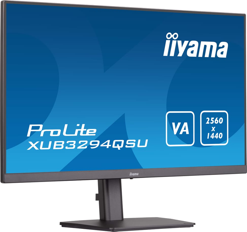 iiyama ProLite XUB3294QSU-B1 écran plat de PC 80 cm (31.5") 2560 x 1440 pixels Wide Quad HD LCD Noir (XUB3294QSU-B1) — image 4