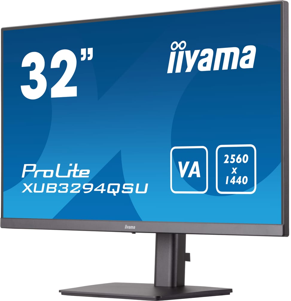 iiyama ProLite XUB3294QSU-B1 écran plat de PC 80 cm (31.5") 2560 x 1440 pixels Wide Quad HD LCD Noir (XUB3294QSU-B1) — image 5