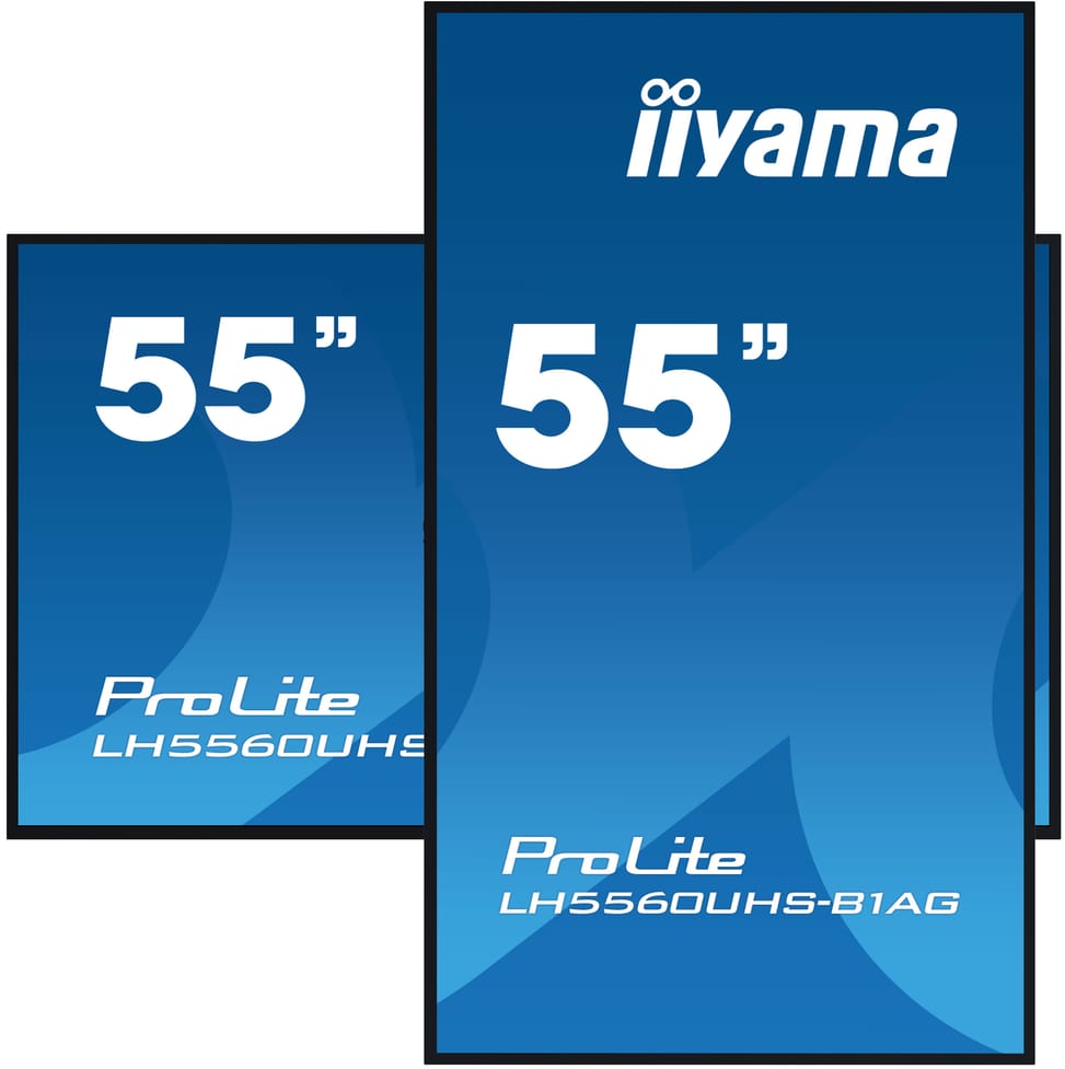 iiyama PROLITE Carte A numérique 139,7 cm (55") LED Wifi 500 cd/m² 4K Ultra HD Noir Intégré dans le processeur Android 11 24/7 — image 7