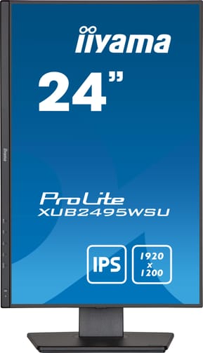 iiyama ProLite XUB2495WSU-B5 écran plat de PC 61,2 cm (24.1") 1920 x 1200 pixels WUXGA LCD Noir (XUB2495WSU-B5) — image 2