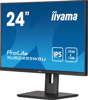 iiyama ProLite XUB2495WSU-B5 écran plat de PC 61,2 cm (24.1") 1920 x 1200 pixels WUXGA LCD Noir (XUB2495WSU-B5) — image 6