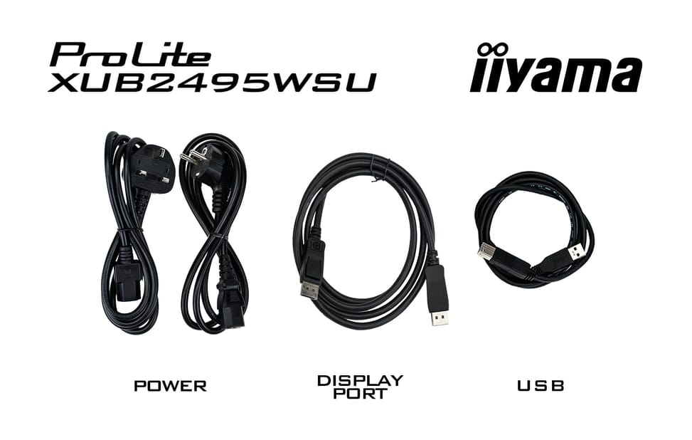 iiyama ProLite XUB2495WSU-B5 écran plat de PC 61,2 cm (24.1") 1920 x 1200 pixels WUXGA LCD Noir (XUB2495WSU-B5) — image 16