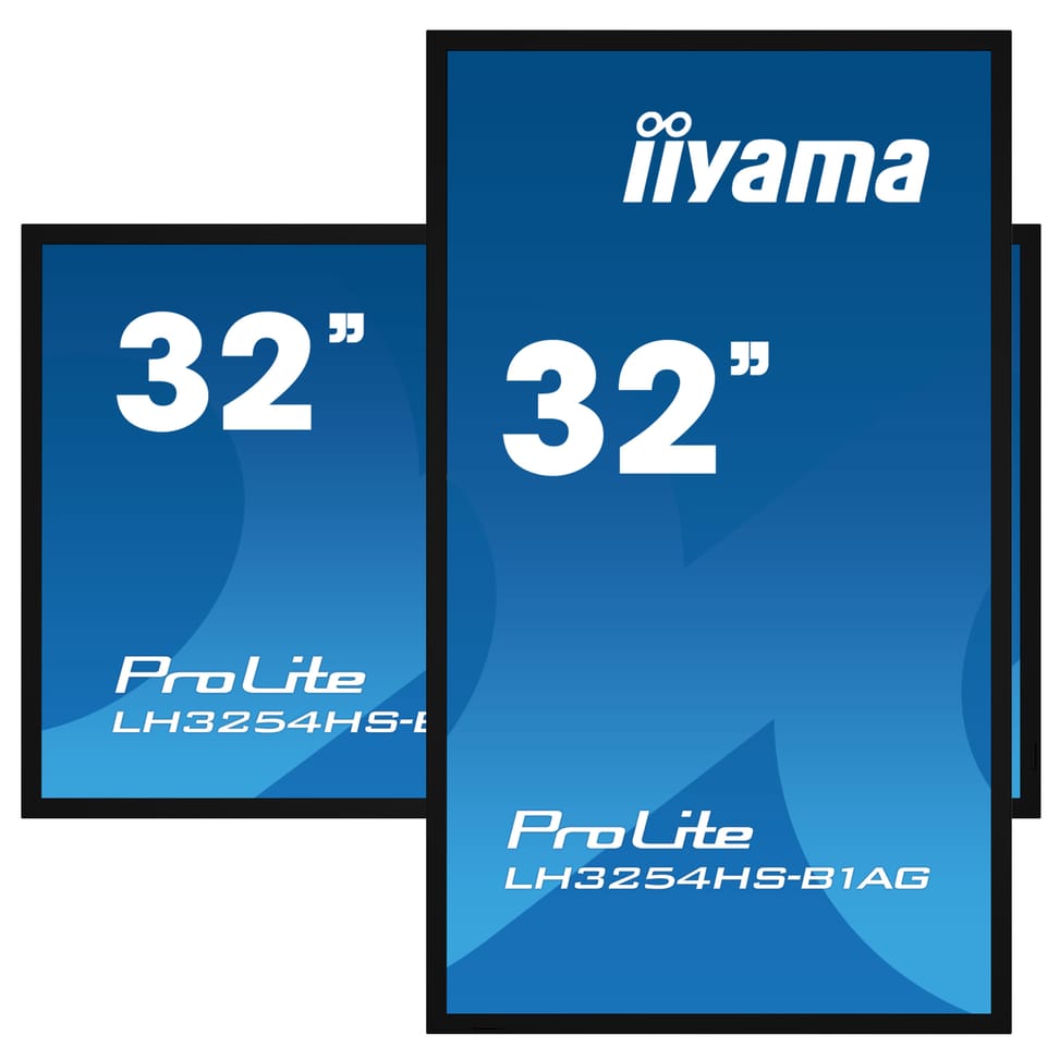 iiyama LH3254HS-B1AG affichage de messages Panneau plat de signalisation numérique 80 cm (31.5") LCD Wifi 500 cd/m² Full HD — image 4