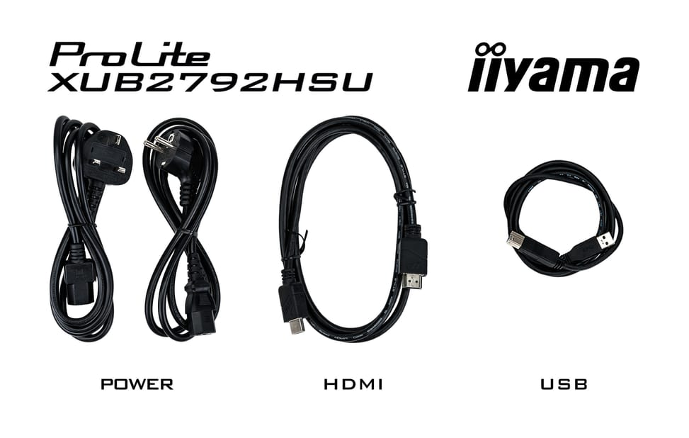 iiyama ProLite XUB2792HSU-B5 LED display 68,6 cm (27") 1920 x 1080 pixels Full HD Noir (XUB2792HSU-B5) — image 10
