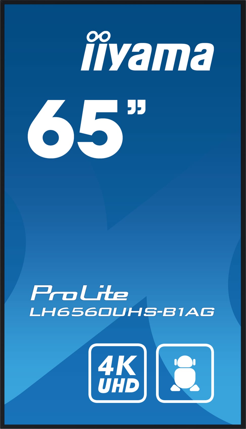 iiyama PROLITE Carte A numérique 165,1 cm (65") LED Wifi 500 cd/m² 4K Ultra HD Noir Intégré dans le processeur Android 11 24/7 — image 6