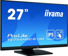 iiyama ProLite T2754MSC-B1AG écran plat de PC 68,6 cm (27") 1920 x 1080 pixels Full HD LED Écran tactile Multi-utilisateur Noir — image 2