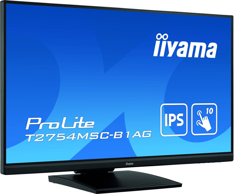 iiyama ProLite T2754MSC-B1AG écran plat de PC 68,6 cm (27") 1920 x 1080 pixels Full HD LED Écran tactile Multi-utilisateur Noir — image 3