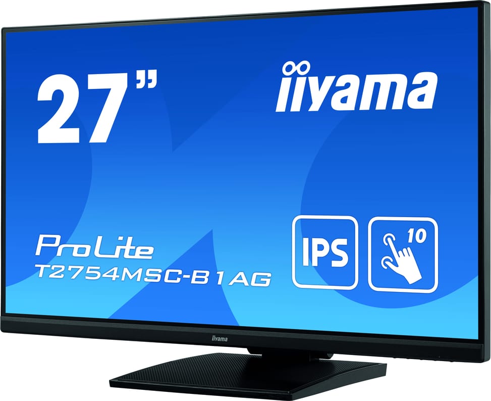 iiyama ProLite T2754MSC-B1AG écran plat de PC 68,6 cm (27") 1920 x 1080 pixels Full HD LED Écran tactile Multi-utilisateur Noir — image 4