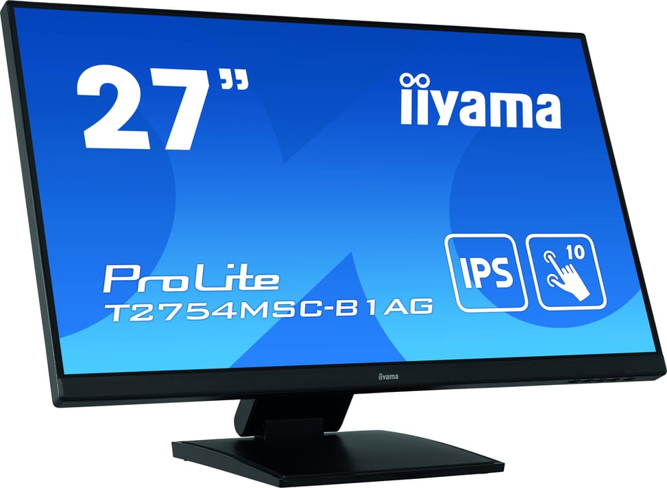 iiyama ProLite T2754MSC-B1AG écran plat de PC 68,6 cm (27") 1920 x 1080 pixels Full HD LED Écran tactile Multi-utilisateur Noir — image 5