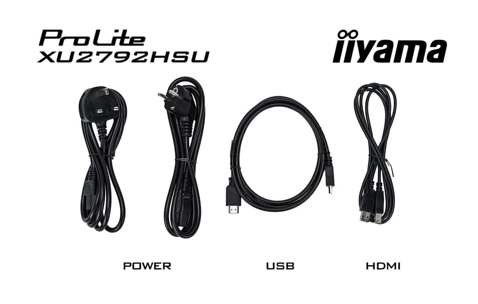 iiyama ProLite XU2792HSU LED display 68,6 cm (27") 1920 x 1080 pixels Full HD LCD Noir (XU2792HSU-B1) — image 9