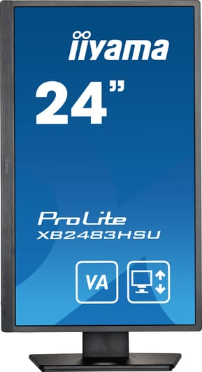 iiyama ProLite XB2483HSU-B5 LED display 60,5 cm (23.8") 1920 x 1080 pixels Full HD Noir (XB2483HSU-B5) — image 2
