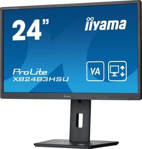 iiyama ProLite XB2483HSU-B5 LED display 60,5 cm (23.8") 1920 x 1080 pixels Full HD Noir (XB2483HSU-B5) — image 5