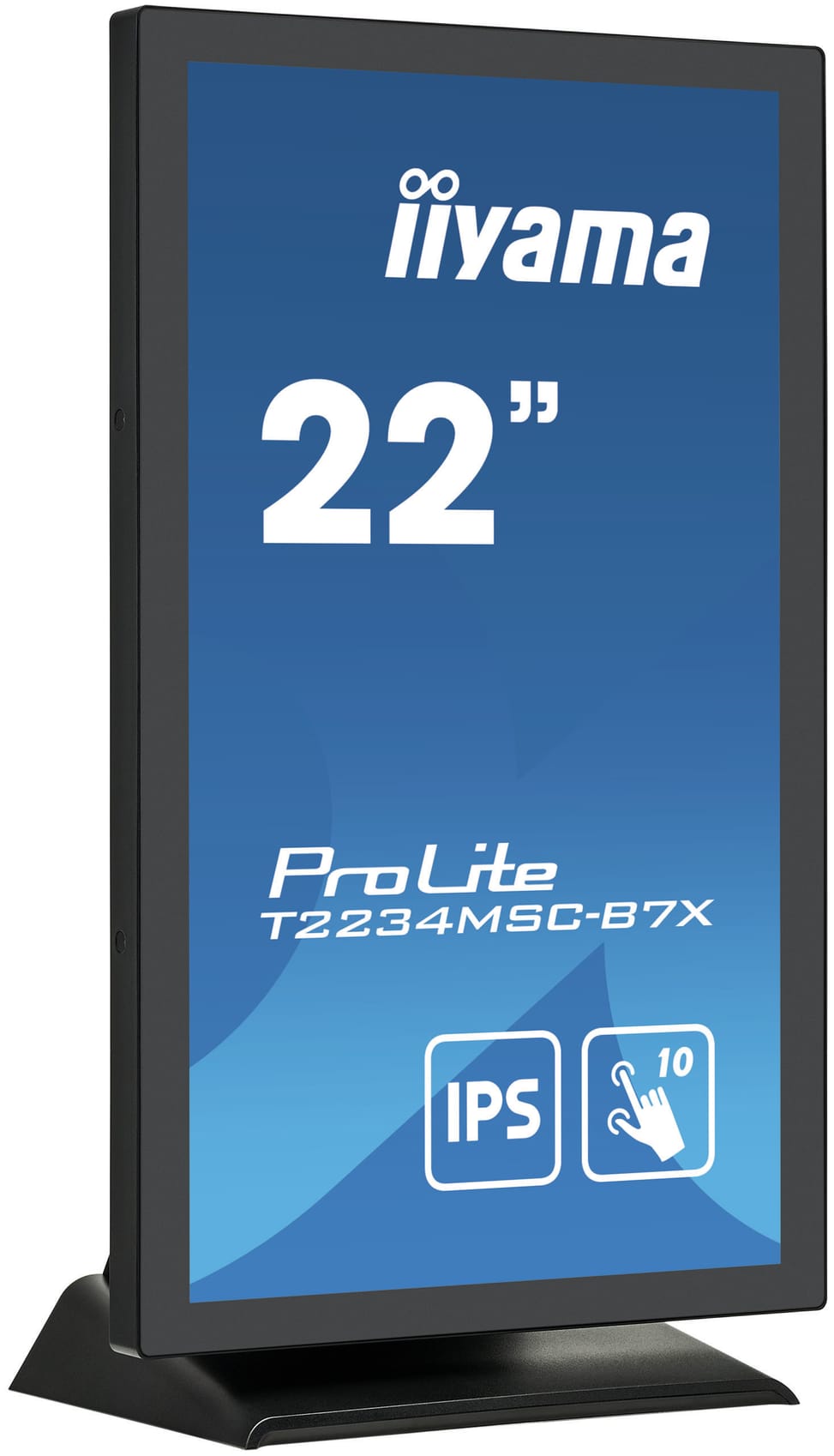 iiyama ProLite T2234MSC-B7X écran plat de PC 54,6 cm (21.5") 1920 x 1080 pixels Full HD Écran tactile Noir (T2234MSC-B7X) — image 3