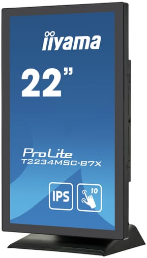 iiyama ProLite T2234MSC-B7X écran plat de PC 54,6 cm (21.5") 1920 x 1080 pixels Full HD Écran tactile Noir (T2234MSC-B7X) — image 5
