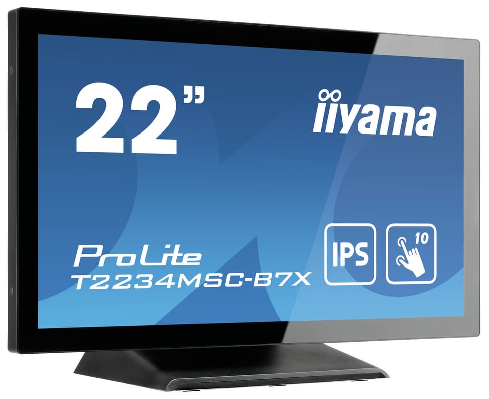 iiyama ProLite T2234MSC-B7X écran plat de PC 54,6 cm (21.5") 1920 x 1080 pixels Full HD Écran tactile Noir (T2234MSC-B7X) — image 6