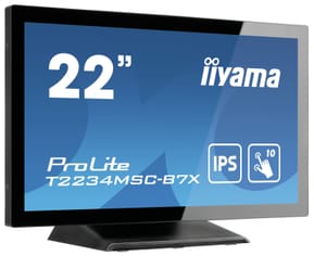 iiyama ProLite T2234MSC-B7X écran plat de PC 54,6 cm (21.5") 1920 x 1080 pixels Full HD Écran tactile Noir (T2234MSC-B7X) — image 6