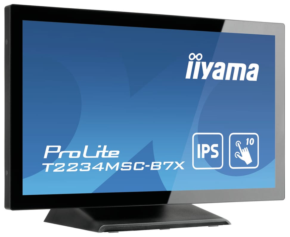 iiyama ProLite T2234MSC-B7X écran plat de PC 54,6 cm (21.5") 1920 x 1080 pixels Full HD Écran tactile Noir (T2234MSC-B7X) — image 7