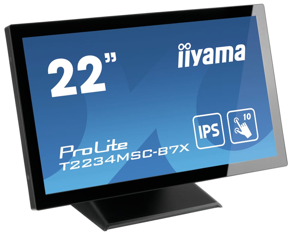 iiyama ProLite T2234MSC-B7X écran plat de PC 54,6 cm (21.5") 1920 x 1080 pixels Full HD Écran tactile Noir (T2234MSC-B7X) — image 8