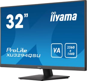 iiyama ProLite XU3294QSU-B1 écran plat de PC 80 cm (31.5") 2560 x 1440 pixels Wide Quad HD LCD Noir (XU3294QSU-B1) — image 4