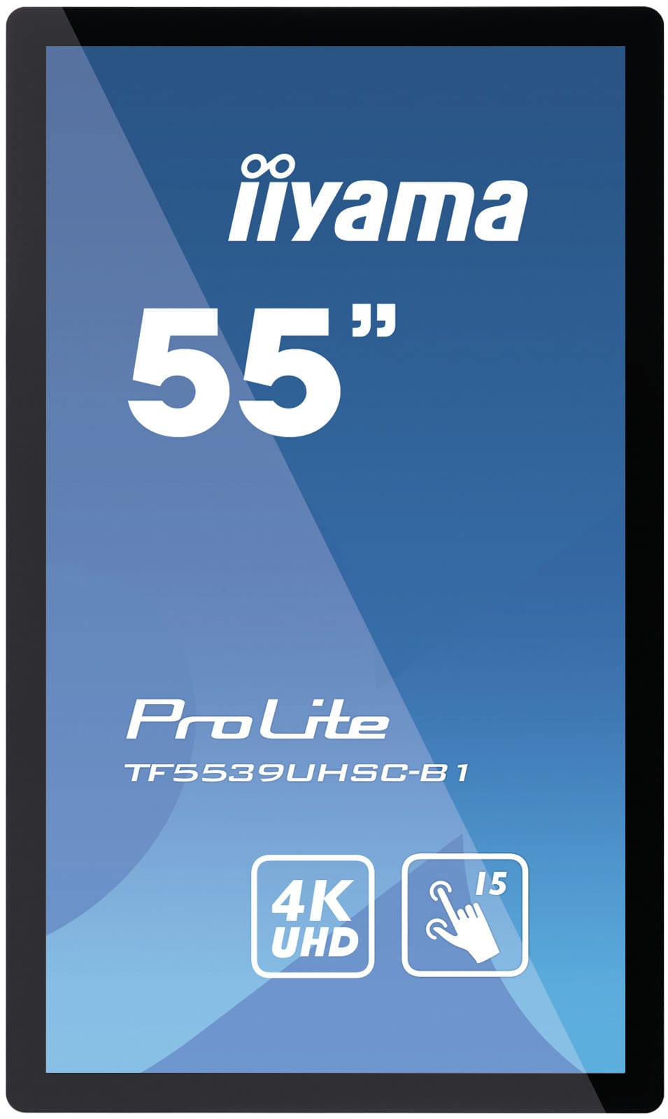 iiyama ProLite TF5539UHSC-B1AG écran plat de PC 139,7 cm (55") 3840 x 2160 pixels 4K Ultra HD LED Écran tactile — image 2