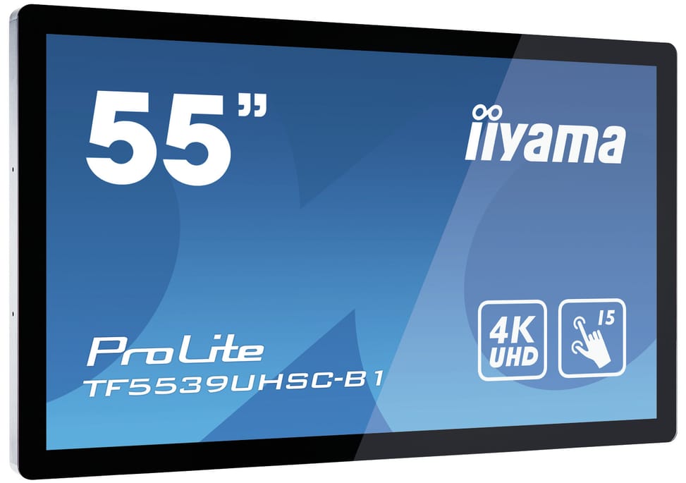 iiyama ProLite TF5539UHSC-B1AG écran plat de PC 139,7 cm (55") 3840 x 2160 pixels 4K Ultra HD LED Écran tactile — image 4