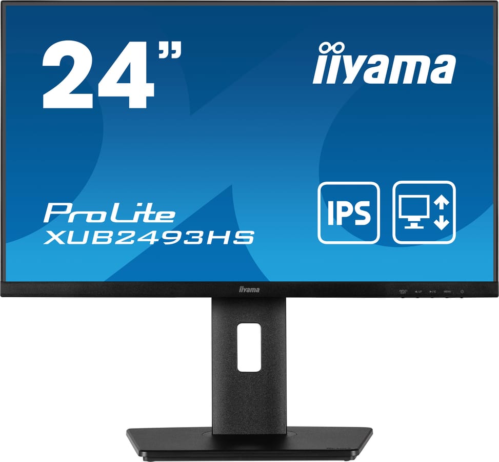 iiyama ProLite XUB2493HS-B5 LED display 60,5 cm (23.8") 1920 x 1080 pixels Full HD Noir (XUB2493HS-B5) — image 1