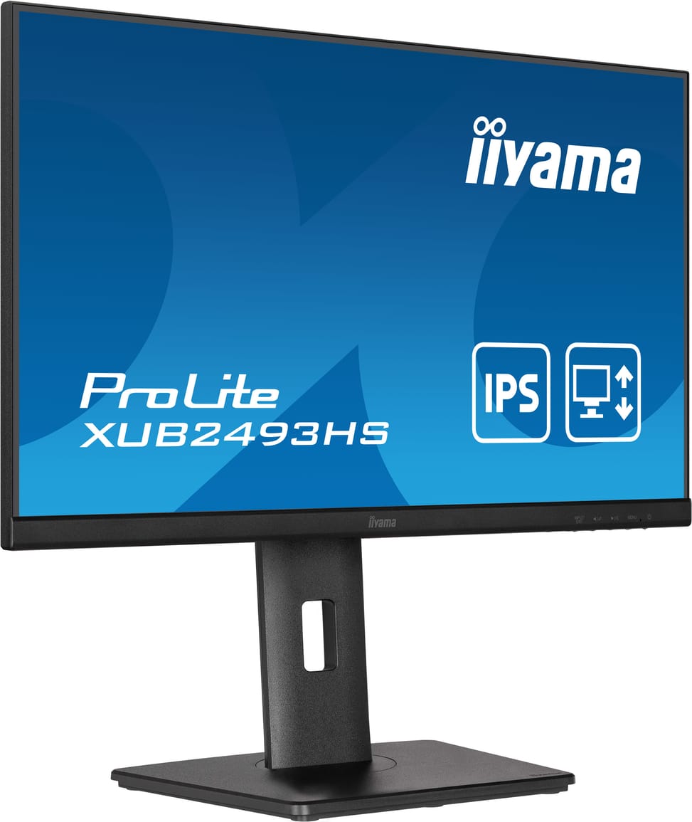iiyama ProLite XUB2493HS-B5 LED display 60,5 cm (23.8") 1920 x 1080 pixels Full HD Noir (XUB2493HS-B5) — image 3
