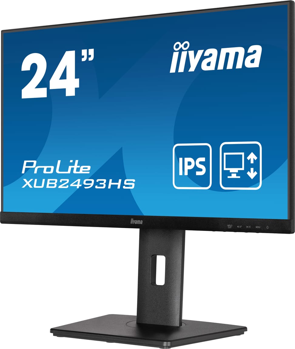 iiyama ProLite XUB2493HS-B5 LED display 60,5 cm (23.8") 1920 x 1080 pixels Full HD Noir (XUB2493HS-B5) — image 4