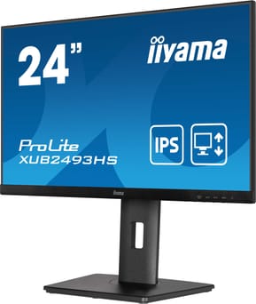 iiyama ProLite XUB2493HS-B5 LED display 60,5 cm (23.8") 1920 x 1080 pixels Full HD Noir (XUB2493HS-B5) — image 4