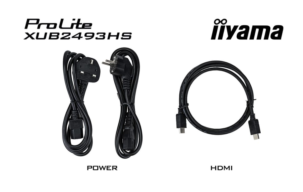 iiyama ProLite XUB2493HS-B5 LED display 60,5 cm (23.8") 1920 x 1080 pixels Full HD Noir (XUB2493HS-B5) — image 11