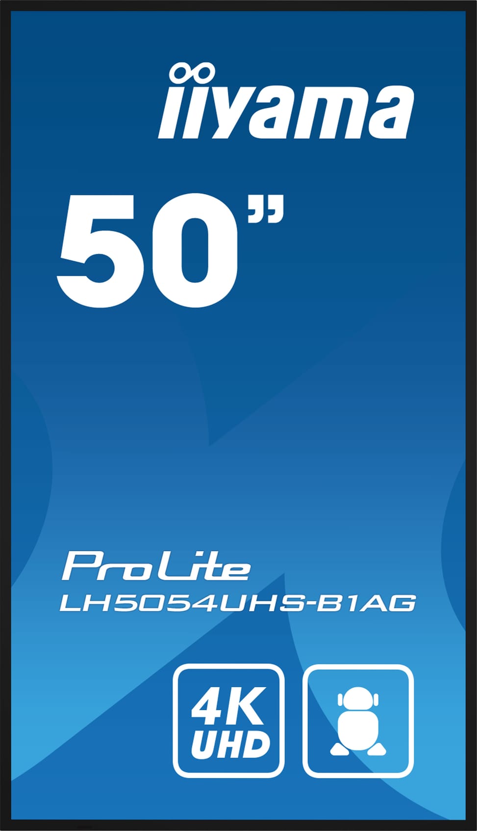 iiyama LH5054UHS-B1AG affichage de messages Panneau plat de signalisation numérique 125,7 cm (49.5") LCD Wifi 500 cd/m² 4K — image 2