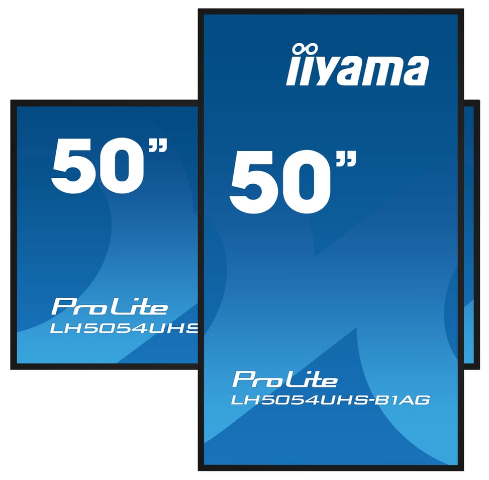 iiyama LH5054UHS-B1AG affichage de messages Panneau plat de signalisation numérique 125,7 cm (49.5") LCD Wifi 500 cd/m² 4K — image 4