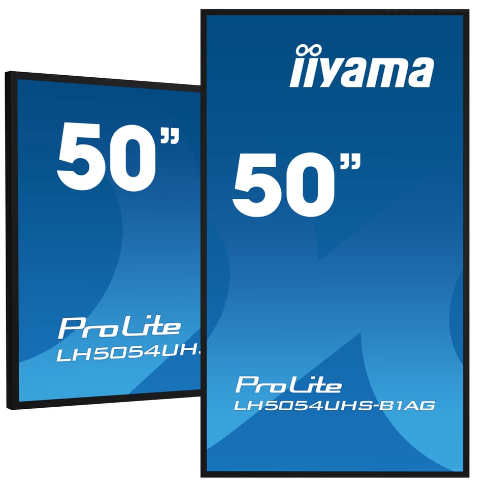 iiyama LH5054UHS-B1AG affichage de messages Panneau plat de signalisation numérique 125,7 cm (49.5") LCD Wifi 500 cd/m² 4K — image 5